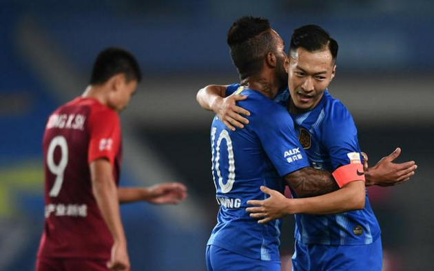 苏宁客场小胜国安，一场胜利创造两个英雄的简单介绍